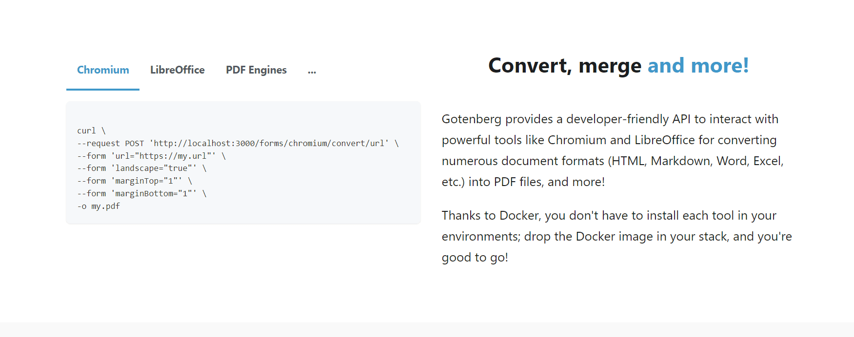 Gotenberg Screenshot
