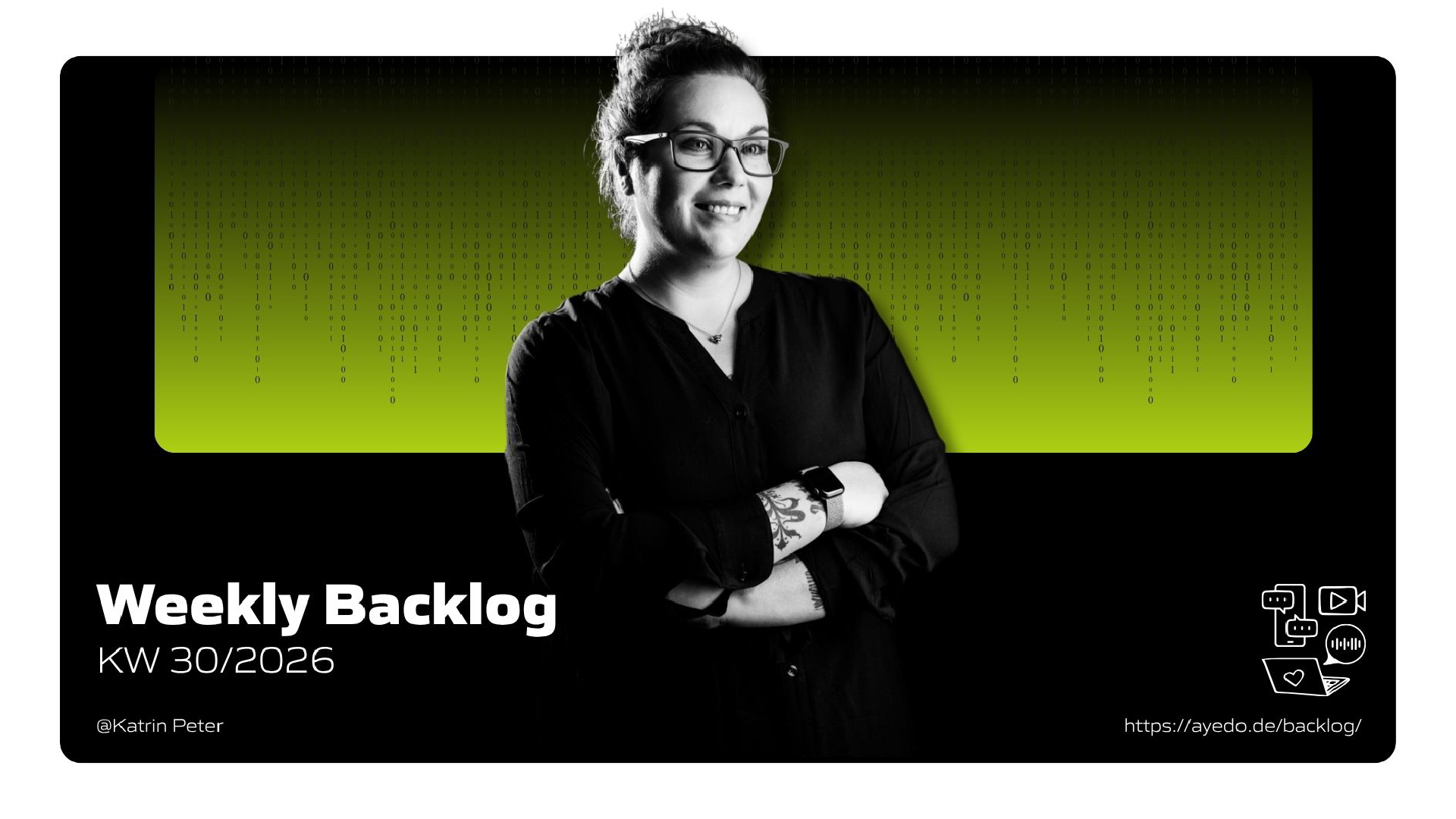 Weekly Backlog Week 30/2026