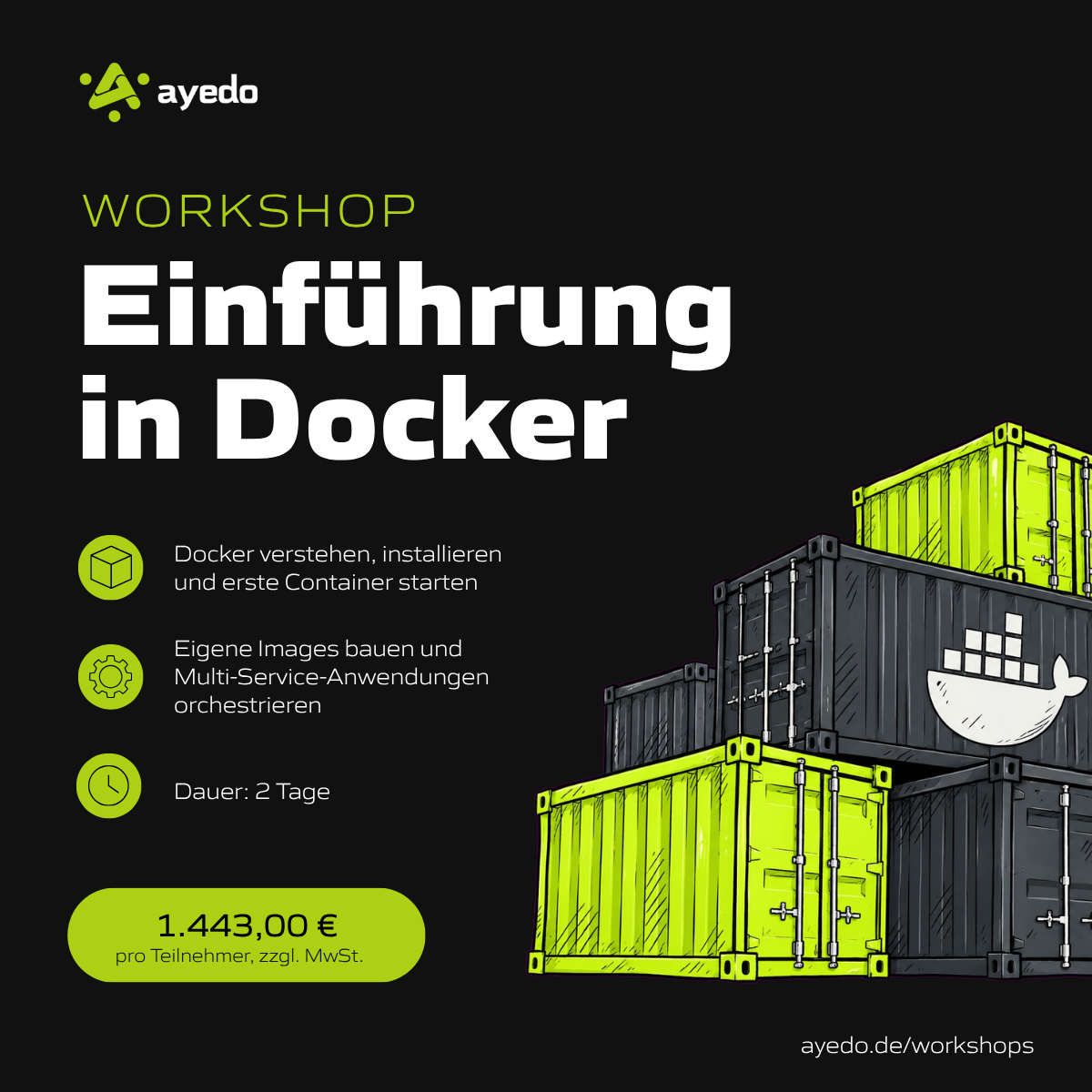 Einführung in Docker – der ayedo Workshop
