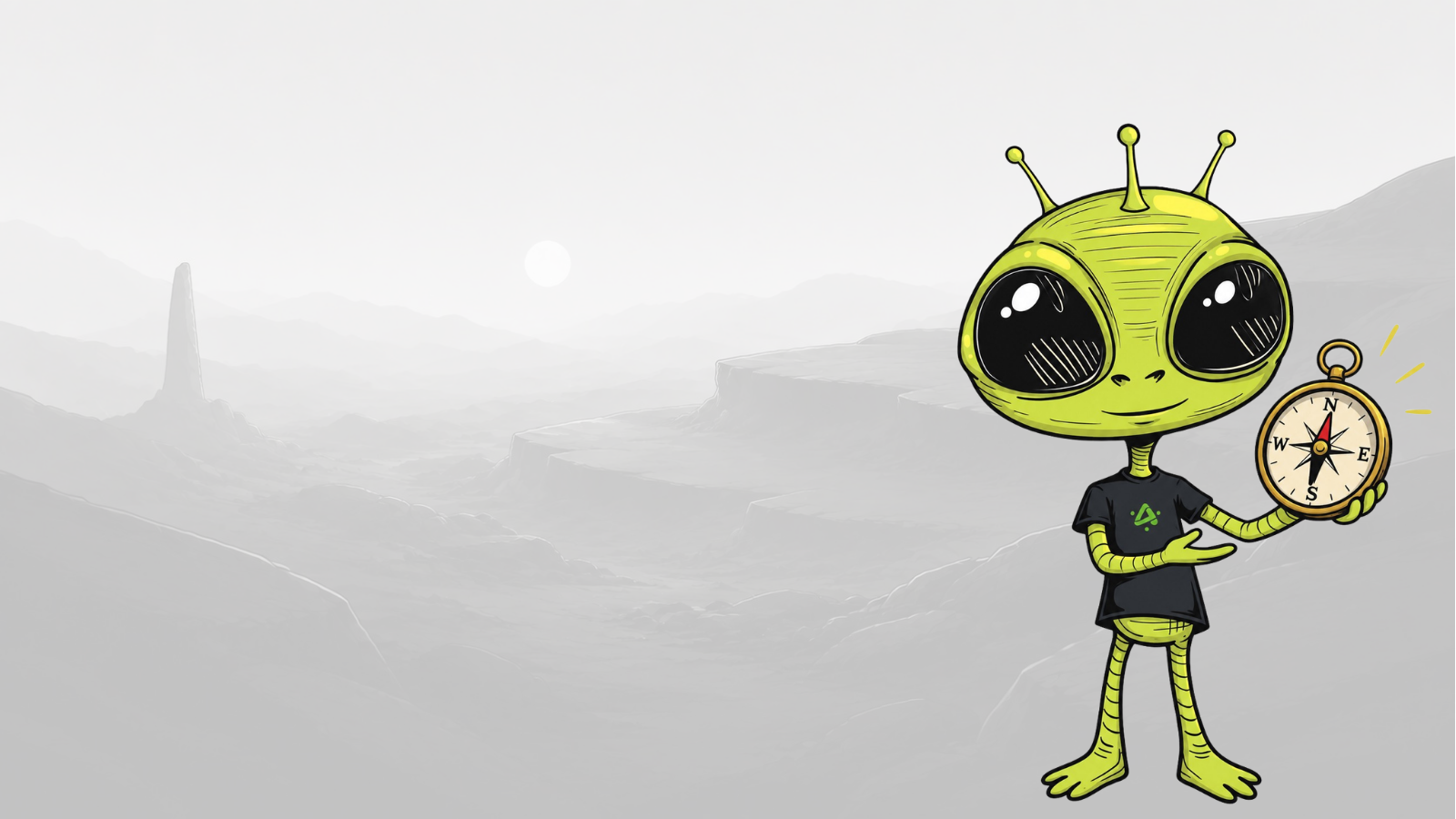 ayedo Kompass-Wallpaper