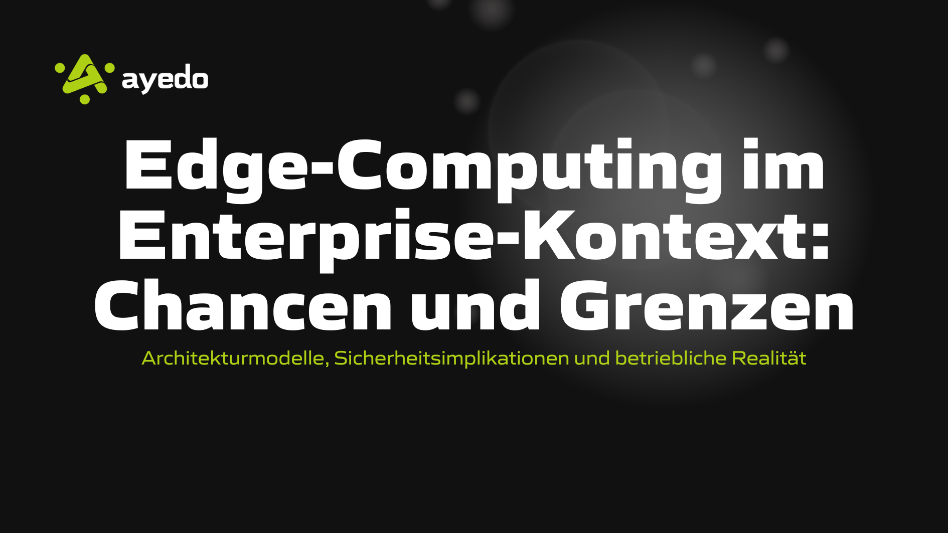 Edge Computing in the Enterprise Context: Opportunities and Limitations