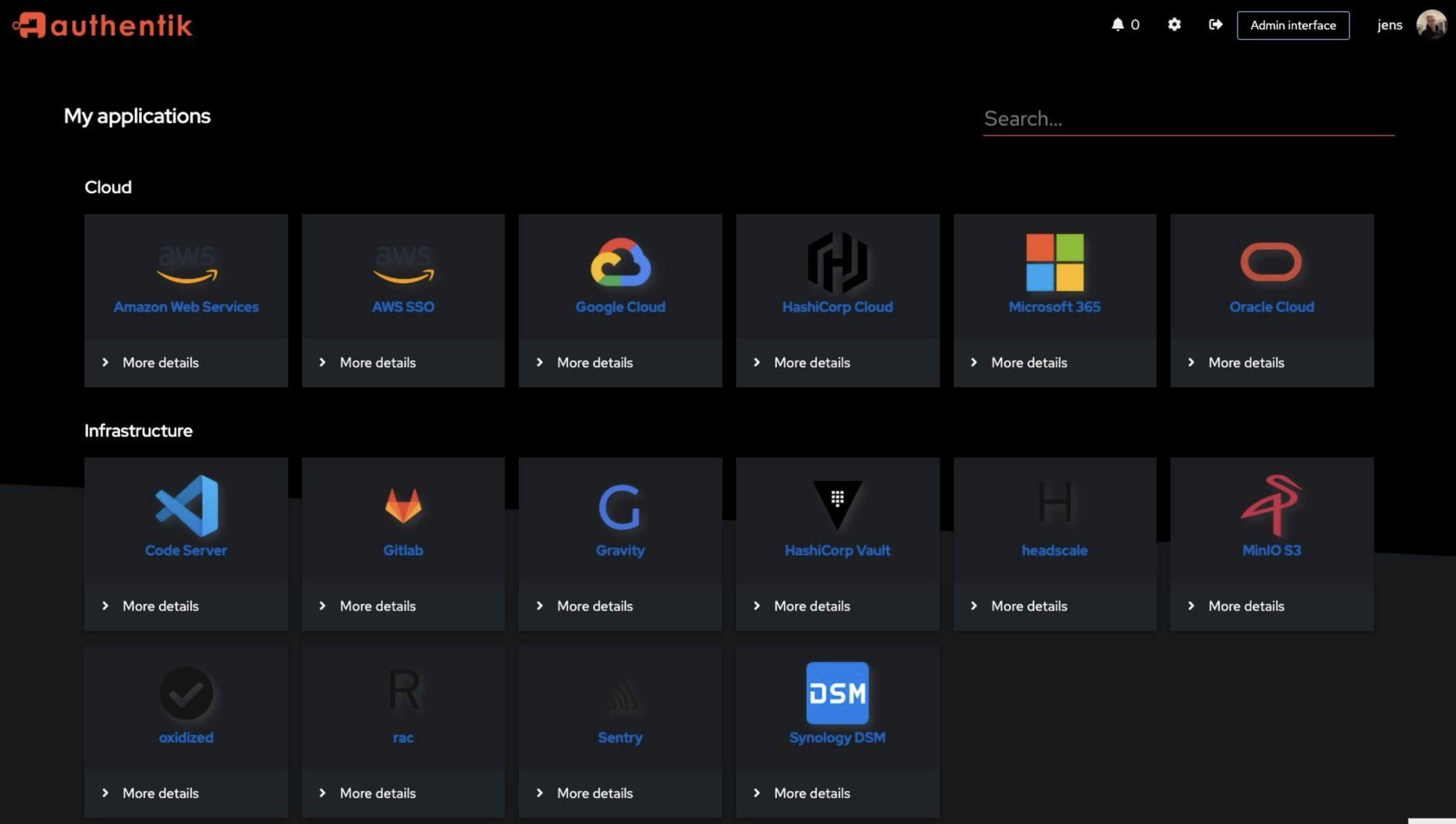 Authentik Screenshot