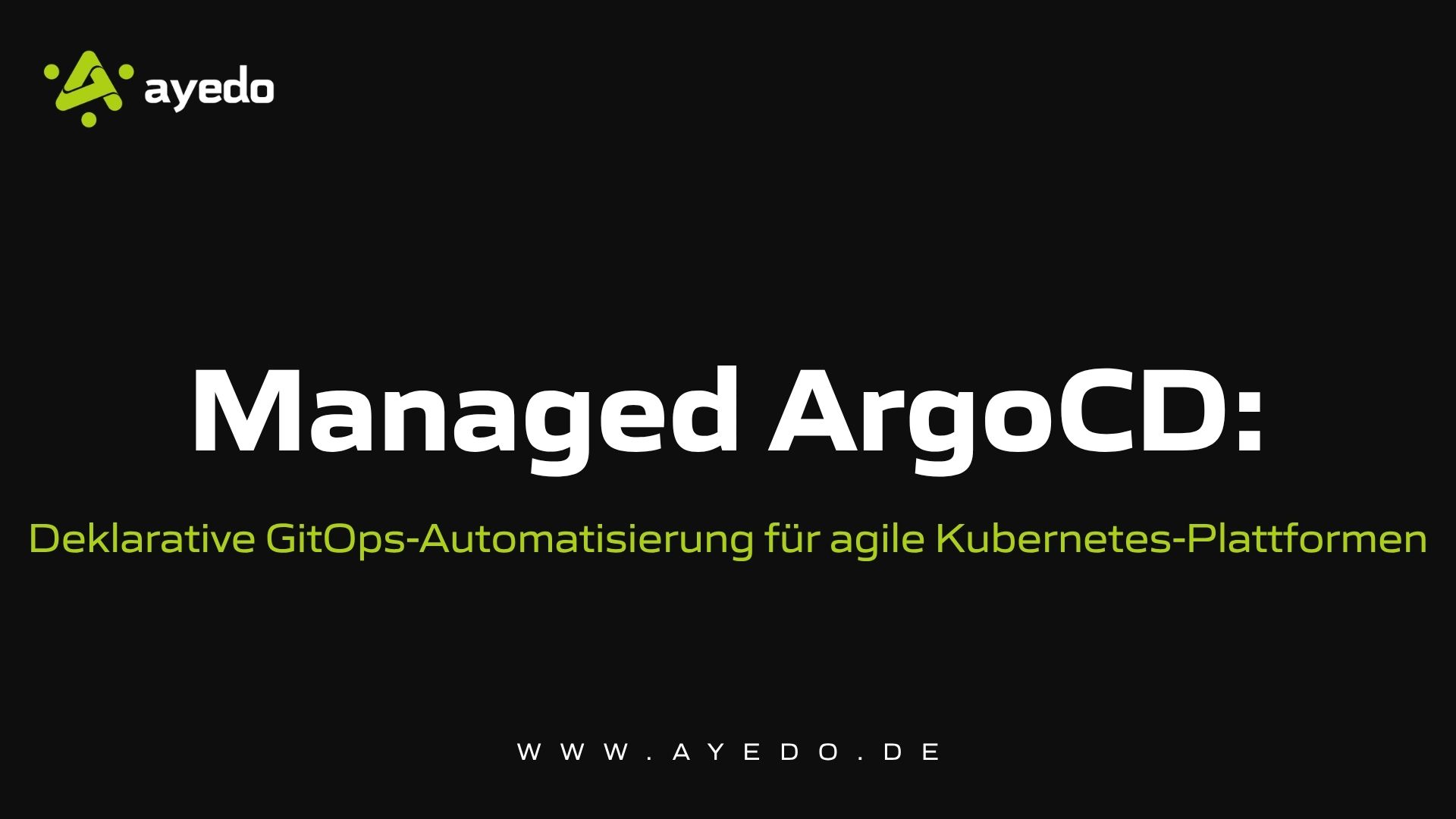 Managed ArgoCD: Deklarative GitOps-Automatisierung für agile Kubernetes-Plattformen