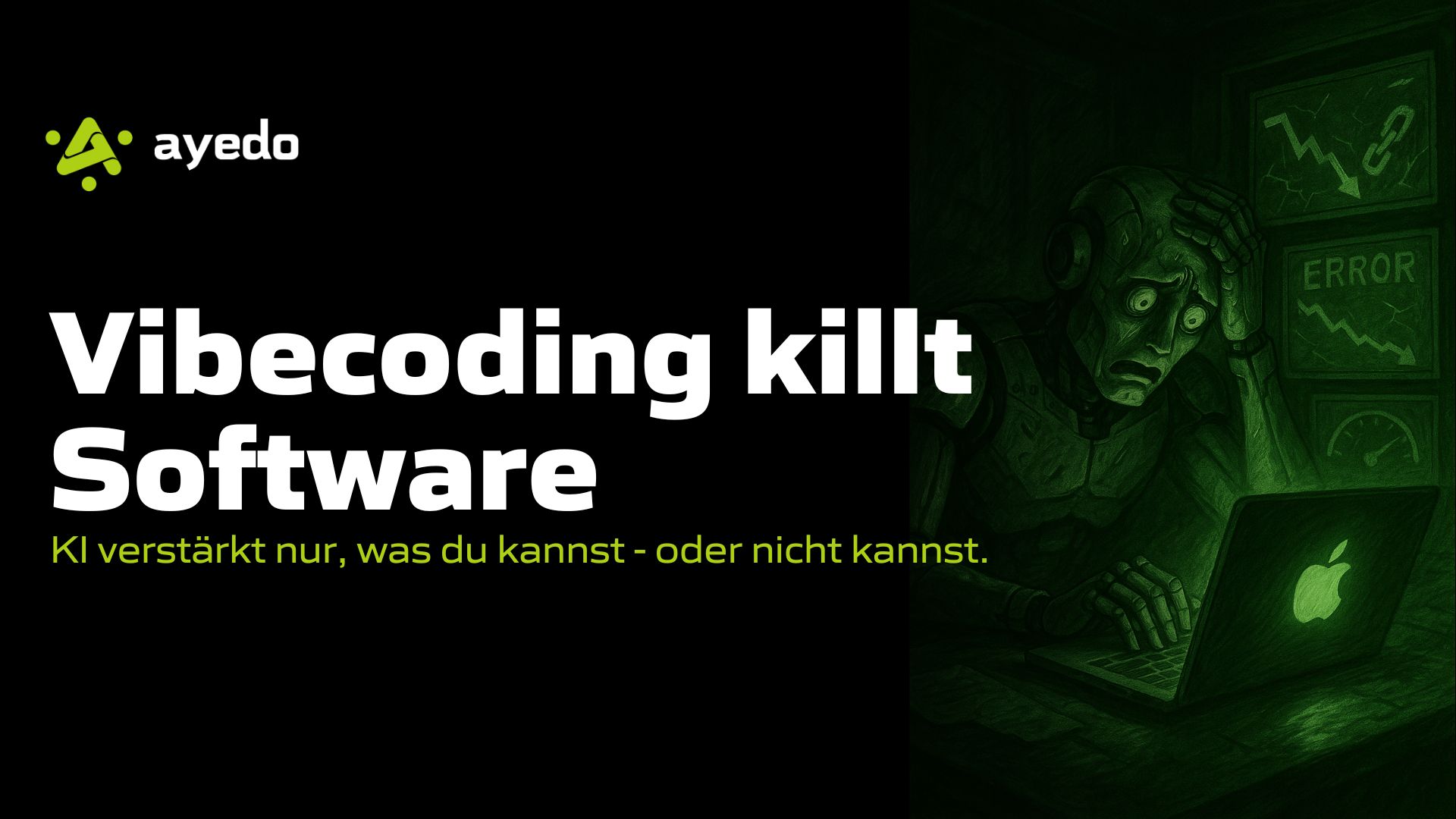 Vibecoding Kills Software. AI Amplifies What You Can – or Can't Do.