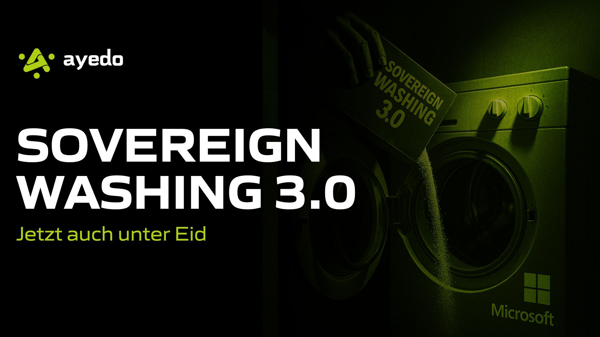 Sovereign Washing, jetzt auch unter Eid bestätigt.