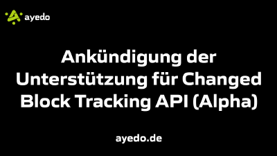 Ankündigung der Unterstützung für Changed Block Tracking API (Alpha)