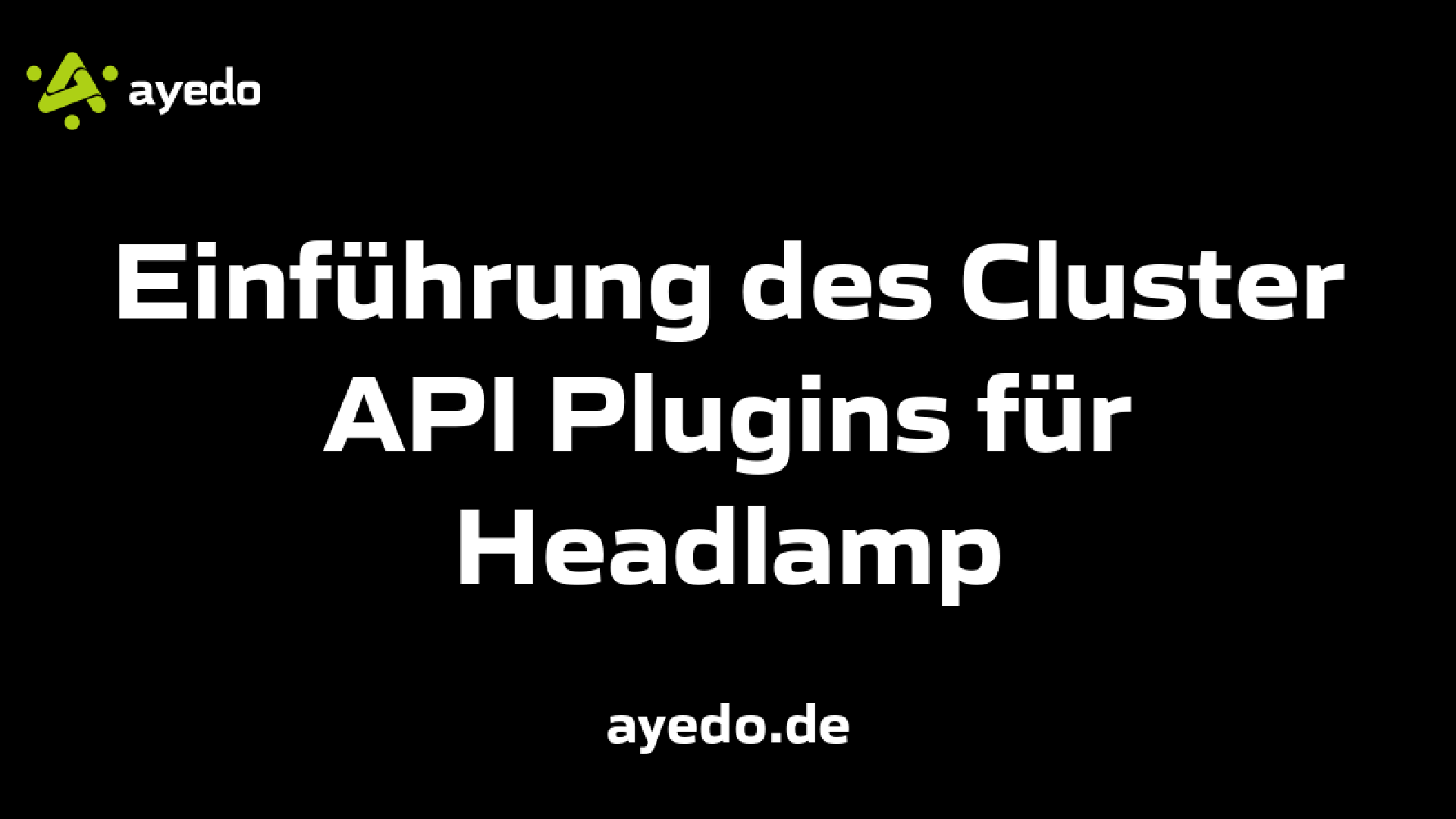 Einführung des Cluster API Plugins für Headlamp