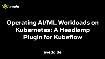 Operating AI/ML Workloads on Kubernetes: A Headlamp Plugin for Kubeflow