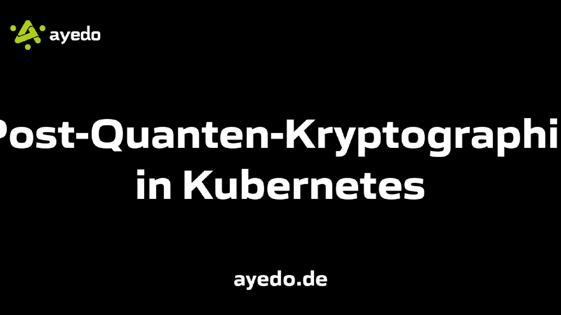 Post-Quanten-Kryptographie in Kubernetes