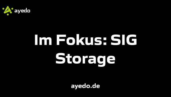 Im Fokus: SIG Storage