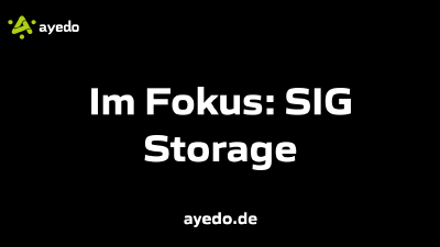 Im Fokus: SIG Storage
