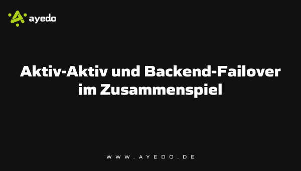 Active-Active and Backend Failover in Conjunction