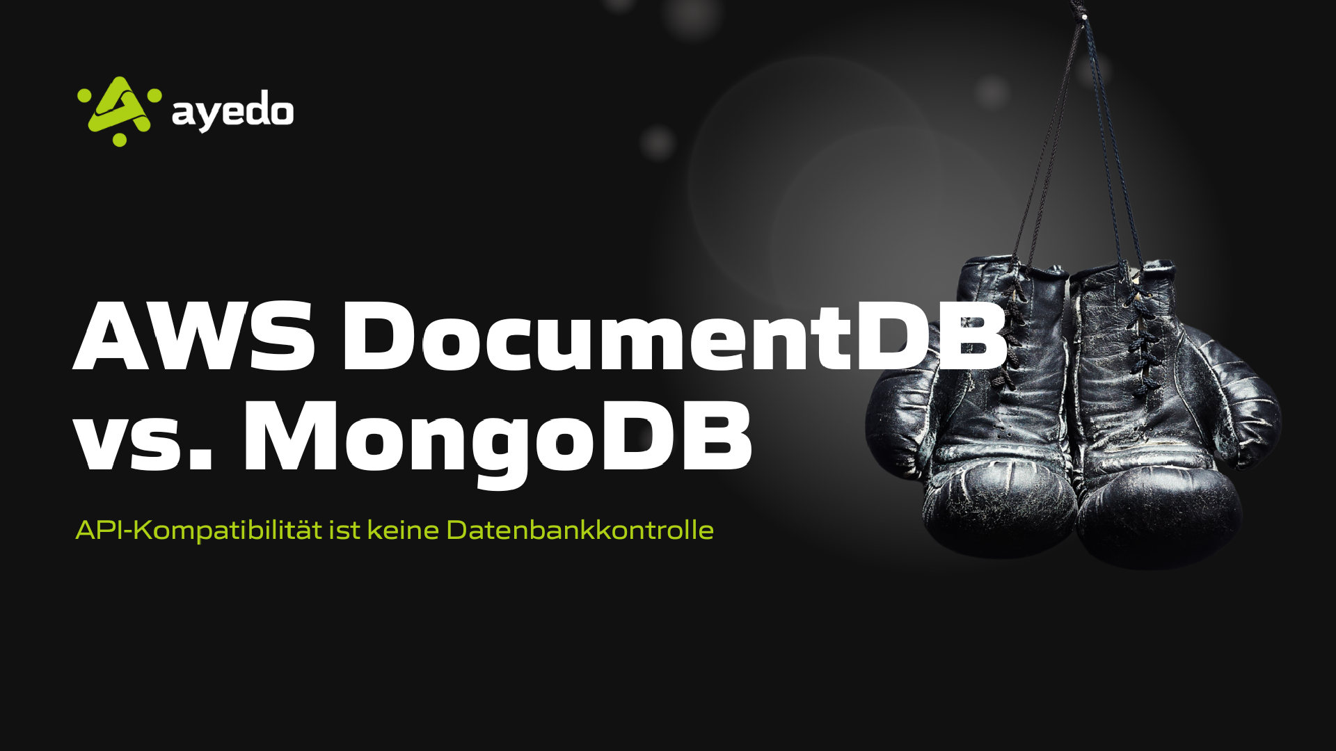 AWS DocumentDB vs. MongoDB