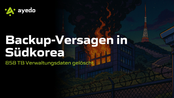 Backup-Versagen in Südkorea