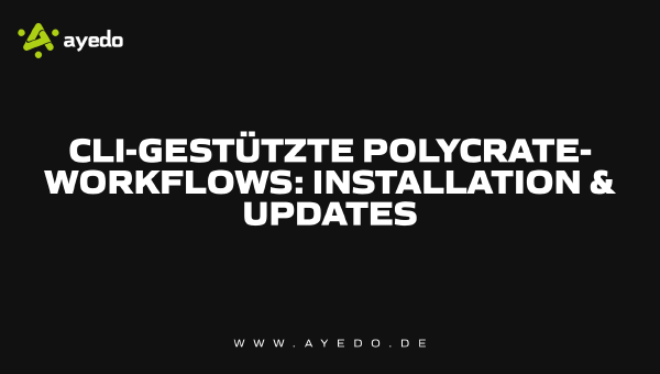 CLI-Supported Polycrate Workflows: Installation & Updates