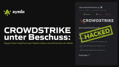 CrowdStrike unter Beschuss: Supply-Chain-Angriff auf npm-Pakete entlarvt neue Dimension der Gefahr