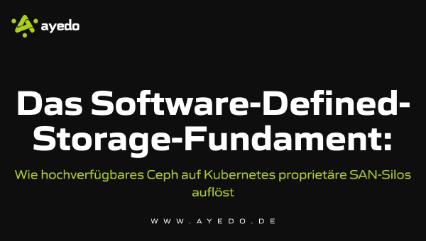 The Software-Defined Storage Foundation: