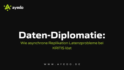 Daten-Diplomatie: Wie asynchrone Replikation Latenzprobleme bei KRITIS löst