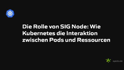 Die Rolle von SIG Node: Wie Kubernetes die Interaktion zwischen Pods und Ressourcen optimiert