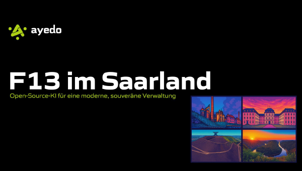 F13 im Saarland: Open-Source-KI für eine moderne, souveräne Verwaltung