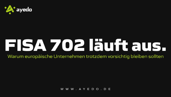 FISA 702 is Expiring.