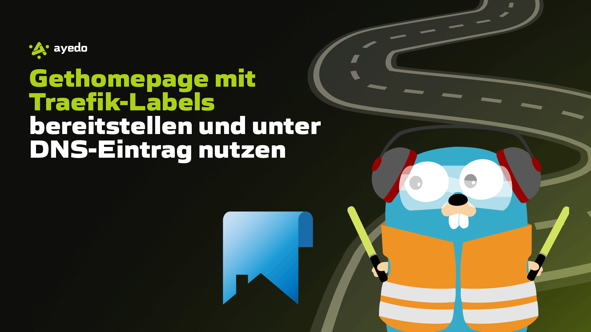 getHomepage mit Traefik-Labels bereitstellen und unter DNS-Eintrag nutzen