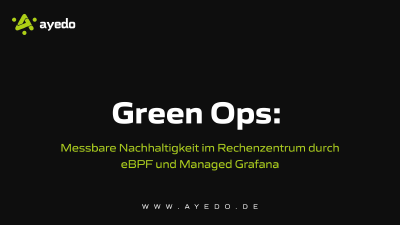Green Ops: Measurable Sustainability in Data Centers through eBPF and Managed Grafana