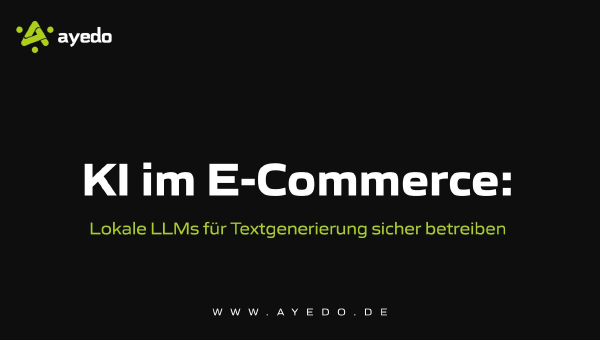 KI im E-Commerce: Lokale LLMs für Textgenerierung sicher betreiben