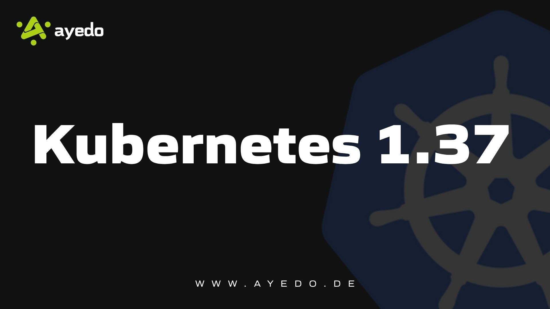 Kubernetes 1.37: