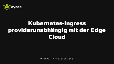Provider-Independent Kubernetes Ingress with the Edge Cloud