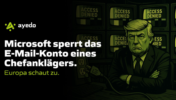 Microsoft sperrt das E-Mail-Konto eines Chefanklägers. Europa schaut zu.