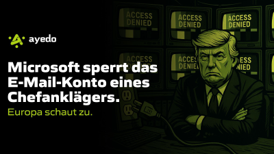 Microsoft sperrt das E-Mail-Konto eines Chefanklägers. Europa schaut zu.