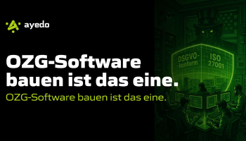 OZG-Software bauen ist das eine. OZG-Software bauen ist das eine.