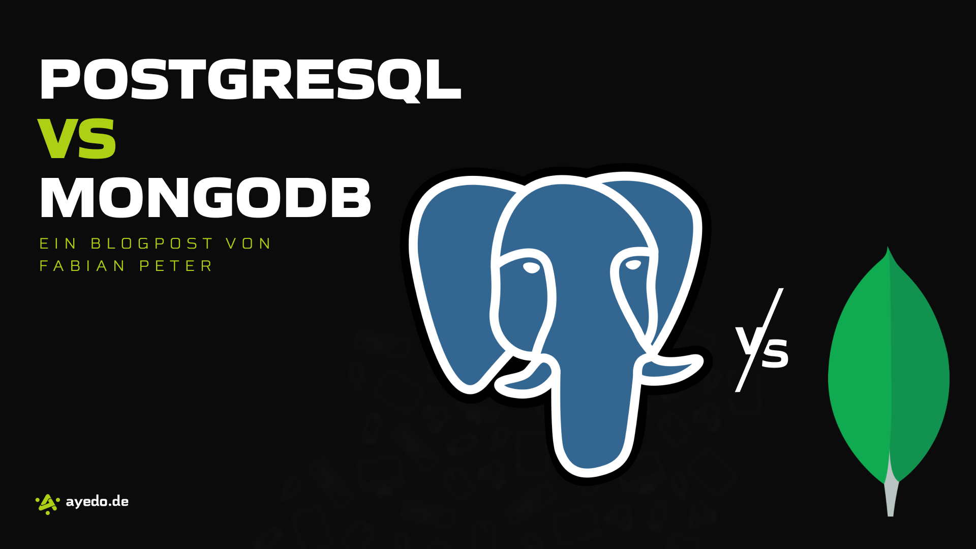 Postgresql vs MongoDB