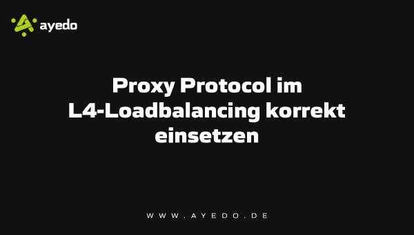 Correct Use of Proxy Protocol in L4 Load Balancing
