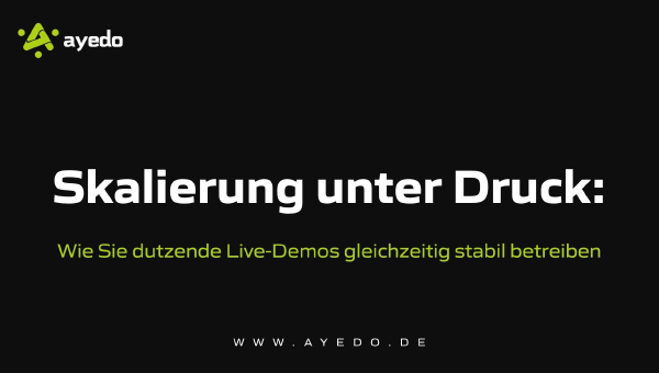 Scaling Under Pressure: How to Run Dozens of Live Demos Simultaneously and Stably