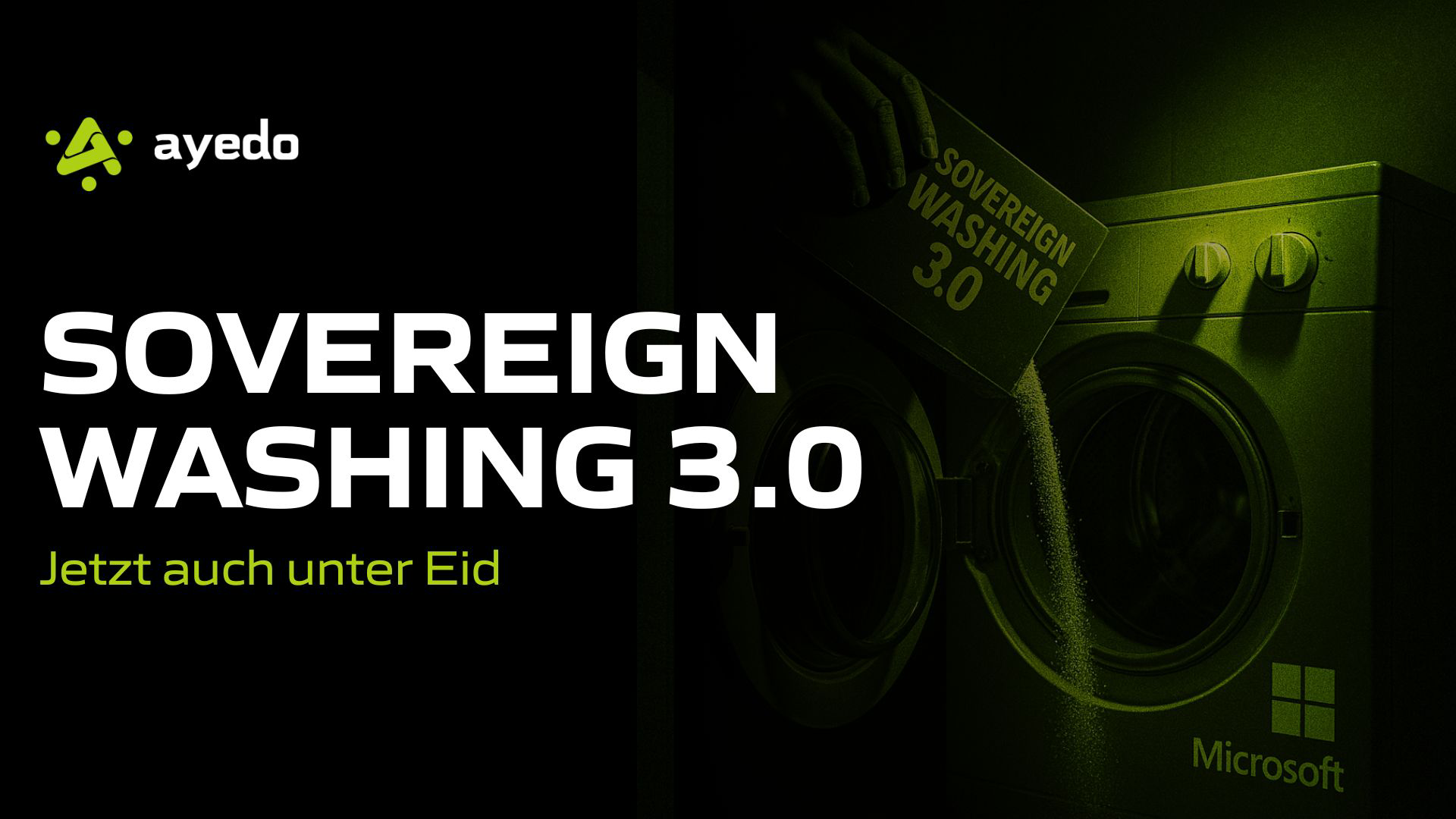 Sovereign Washing, jetzt auch unter Eid bestätigt.