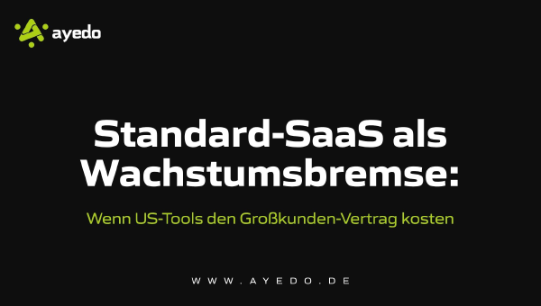 Standard SaaS as a Growth Inhibitor: When US Tools Cost the Major Client Contract