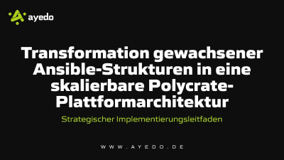 Transforming Mature Ansible Structures into a Scalable Polycrate Platform Architecture