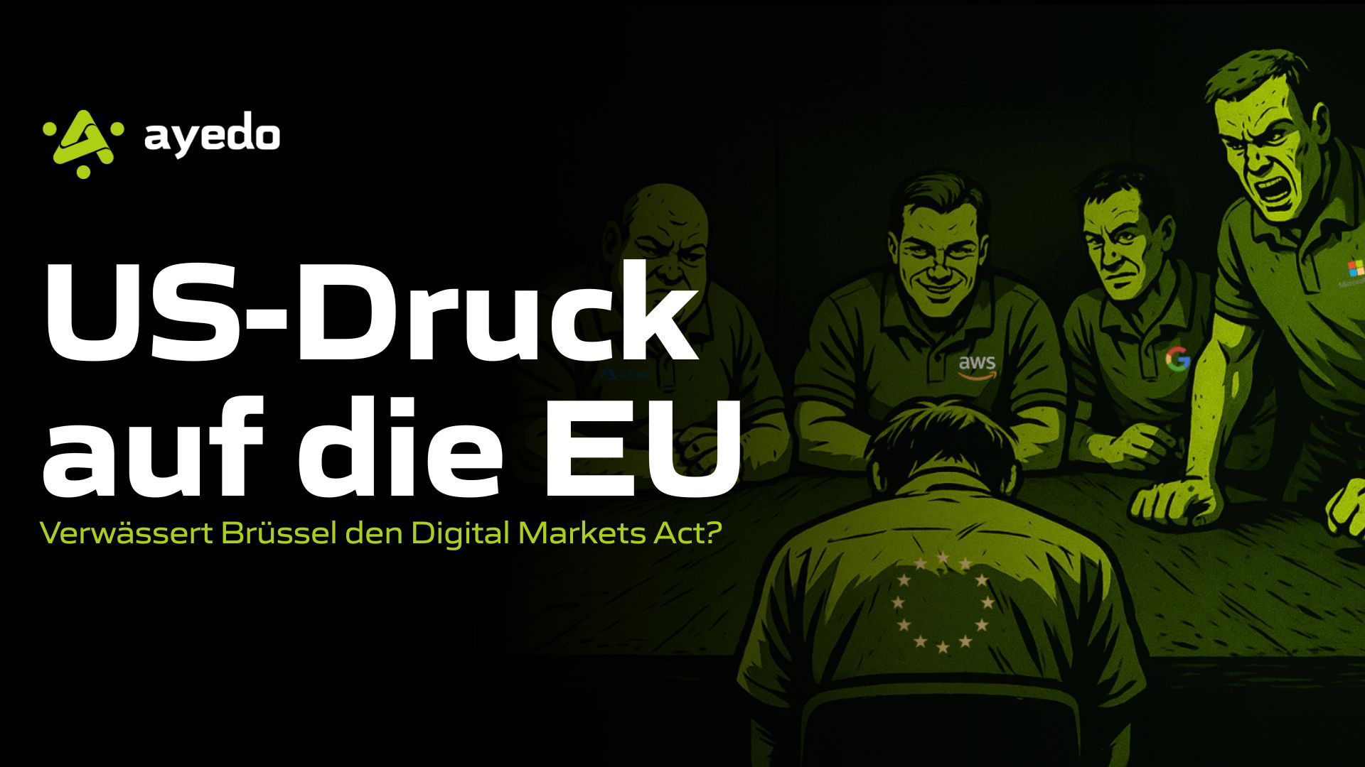 US-Druck auf die EU: Verwässert Brüssel den Digital Markets Act?