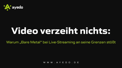 Video verzeiht nichts: Warum „Bare Metal“ bei Live-Streaming an seine Grenzen stößt