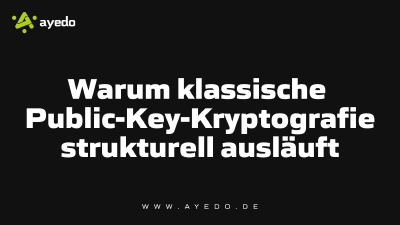 Warum klassische Public-Key-Kryptografie strukturell ausläuft