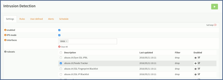 IDS GUI