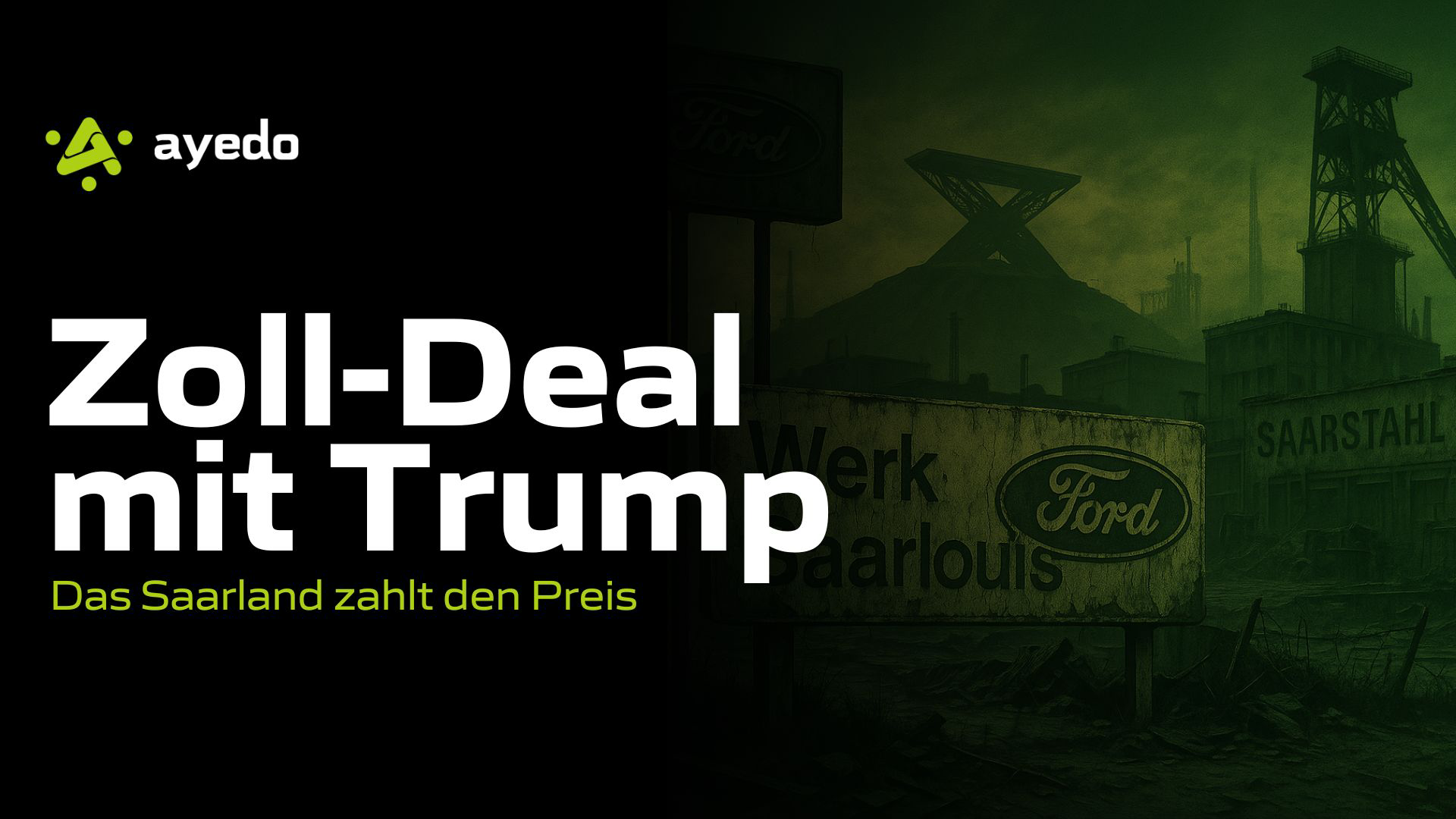 Zoll-Deal mit Trump: Das Saarland zahlt den Preis